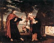 HOLBEIN, Hans the Younger Noli me Tangere f painting